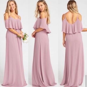 NWT Show Me Your Mumu Caitlin ruffle maxi dress